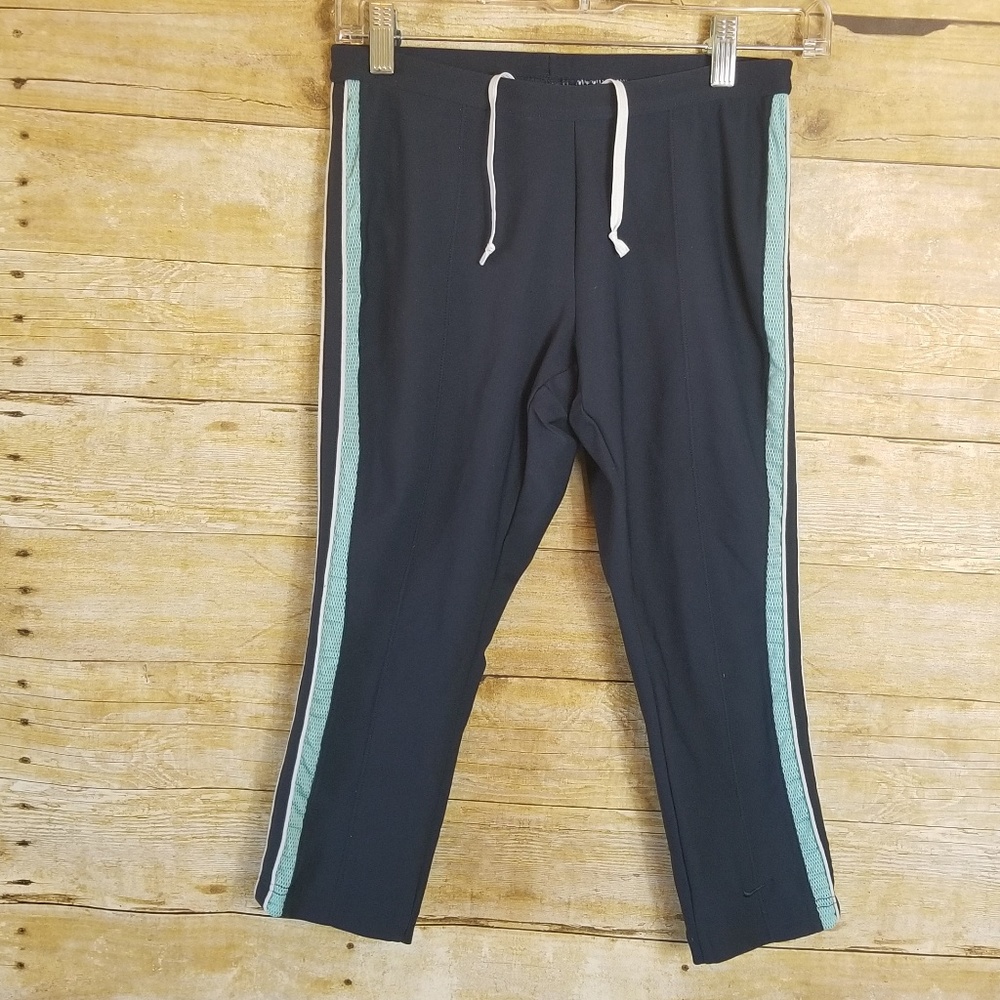 Women's NIKE Navy Blue Athletic Mid Rise Straight